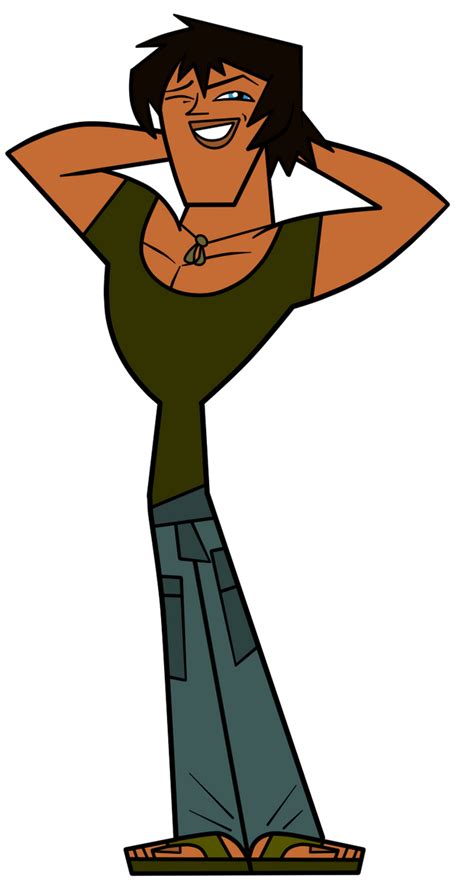 only speaks again after his introduction in the post-season reunion special. . Justis total drama